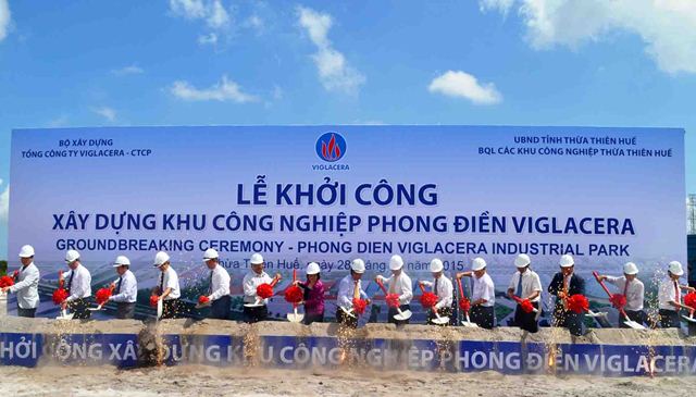 Khởi công KCN Viglacera Phong Điền Thừa Thiên Huế