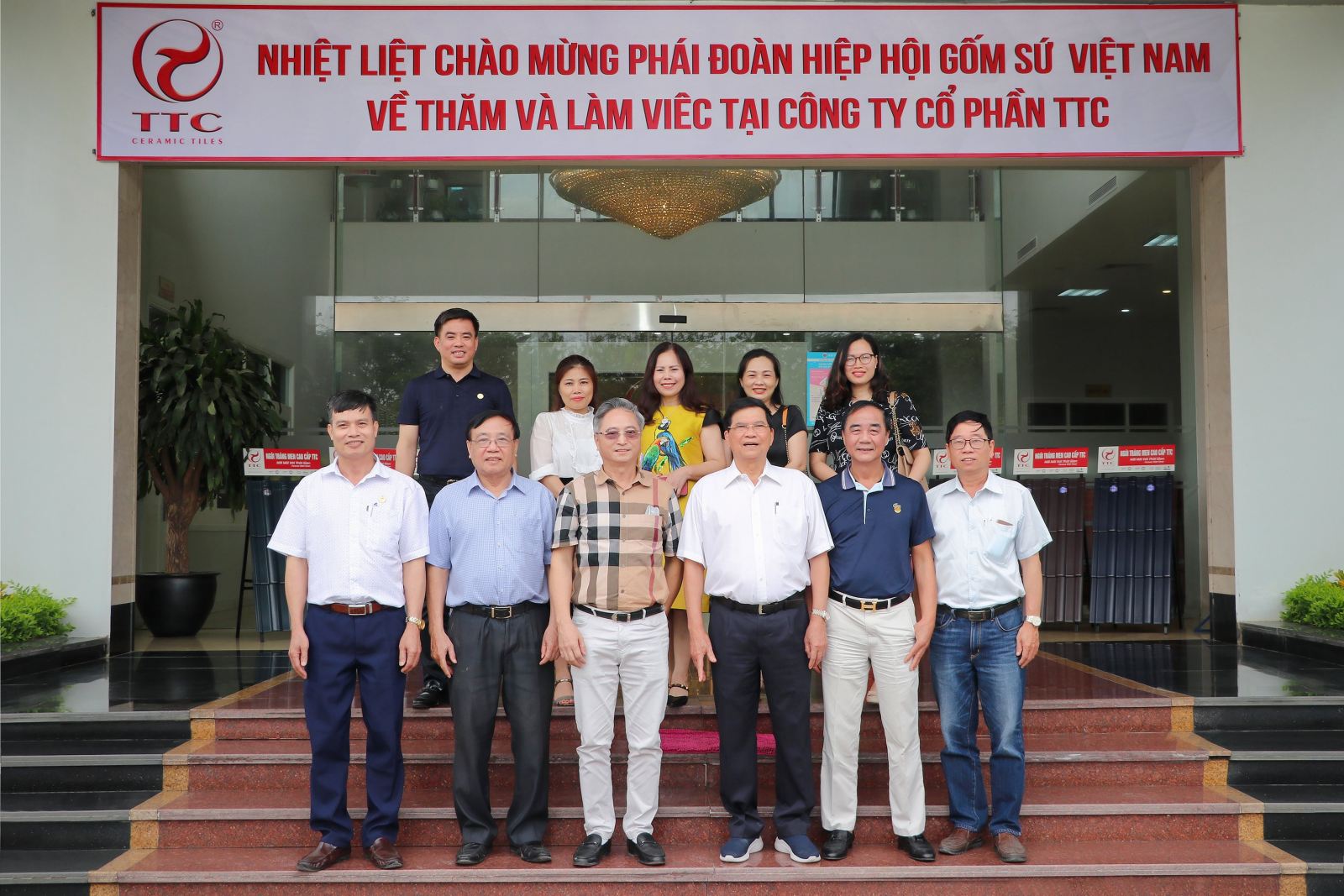 VIBCA thăm và làm việc với các DN khu vực Vĩnh Phúc Phú Thọ Bắc Ninh