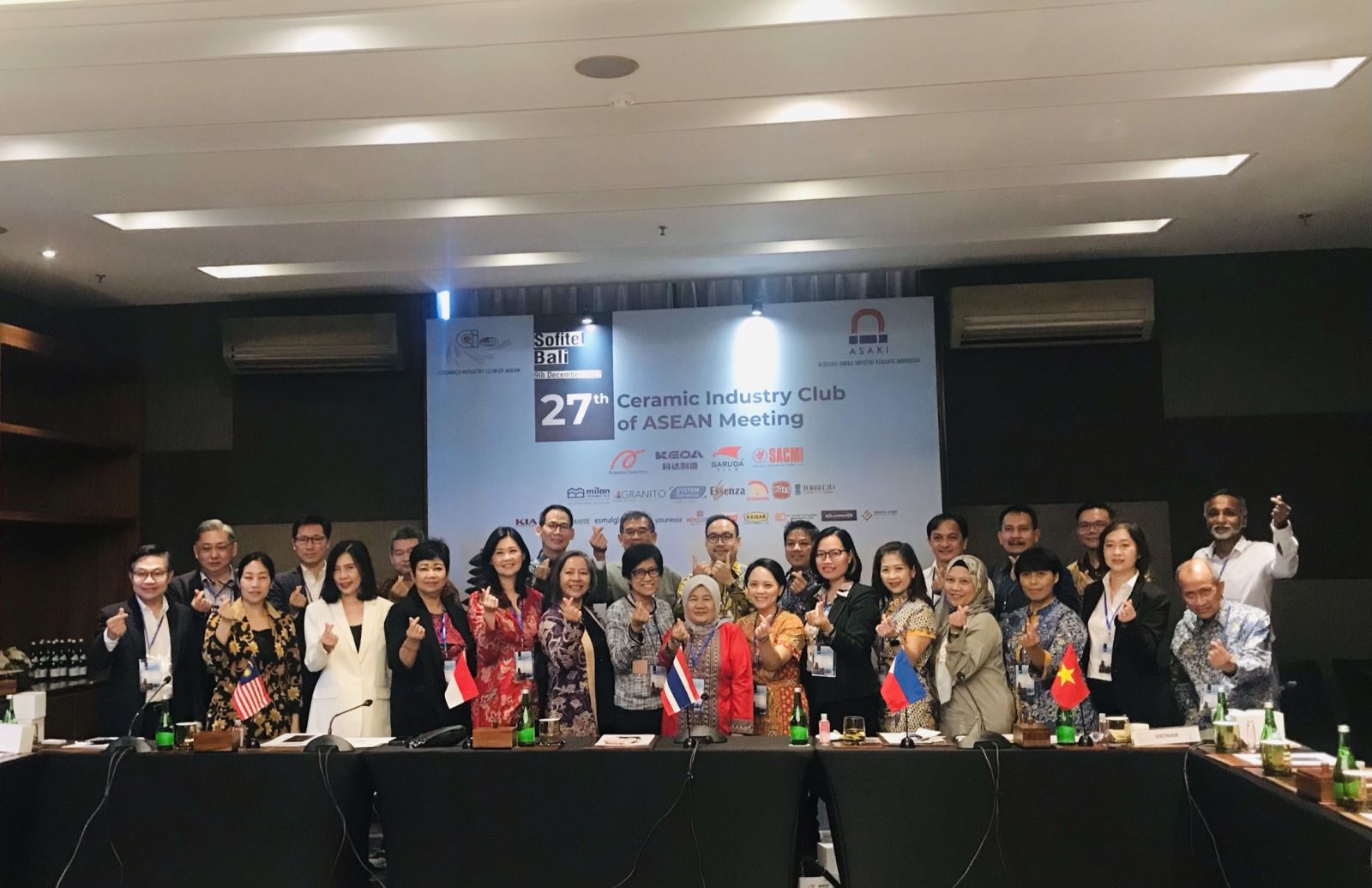 VIBCA tham dự Hội nghị công nghiệp gốm sứ Đông Nam Á (CICA) lần thứ 27 tại Indonesia