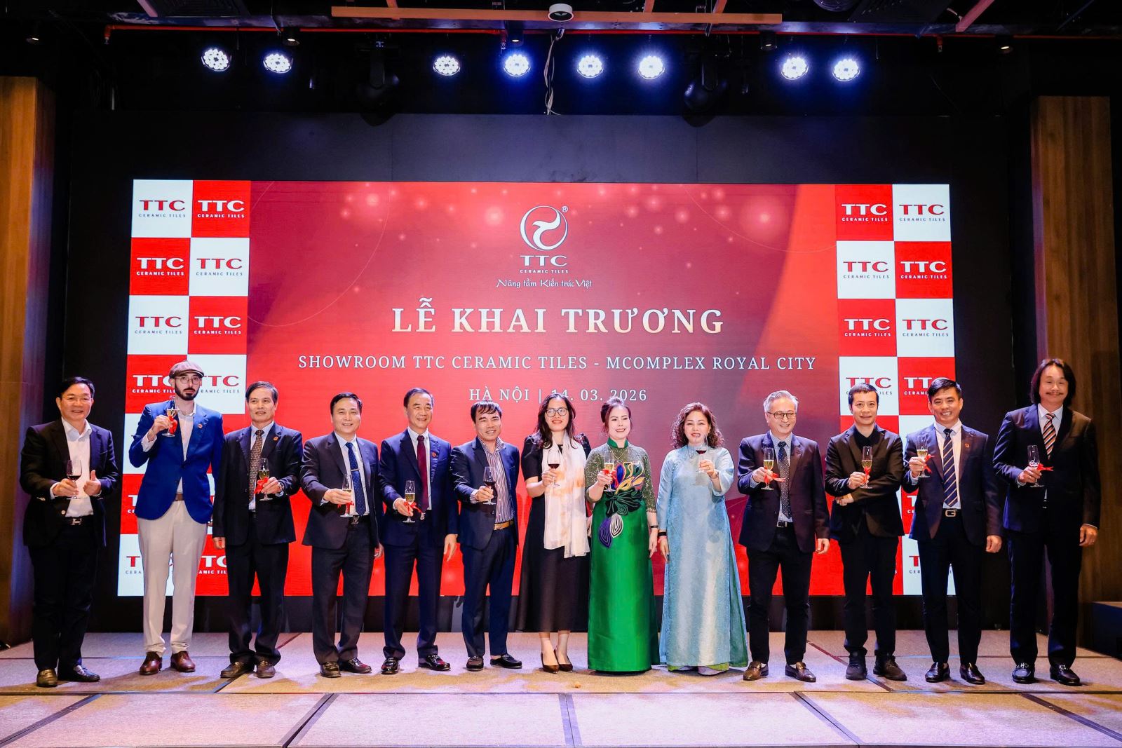 TTC Ceramic Tiles khai trương hai showroom mới tại Hà Nội